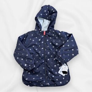Polka Dot Hooded Jacket